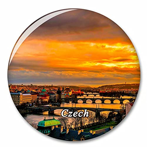 Tschechisches Prag Kühlschrank Magnete Dekorative Magnet Flaschenöffner Tourist City Travel Souvenir Collection Geschenk Starker Kühlschrank Aufkleber