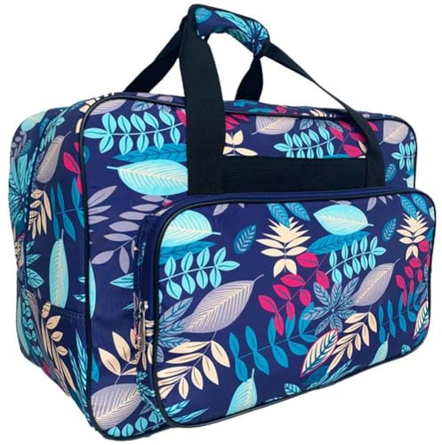 HiyyFloy Mallette De Transport pour Machine À Coudre, Fourre-Tout avec Poche Avant, Boîte À Portable pour Machine À Coudre Accessoires