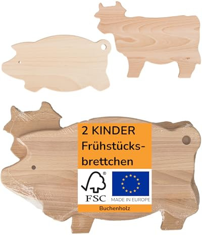 FournierWerk - Planche Apero Made in Europe (FSC), Planche a Decouper Bois, Plateau Aperitif, Plateau Fromage, Planche Bois Apero, Assiette Bois, Planche Apéro