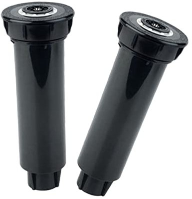 POPETPOP 2pièces Arroseur Rétractable pour Pelouse Arroseur Escamotable Irrigation Double Buse Eau