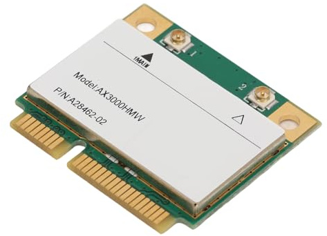 Jectse AX3000HMW WiFi 6 Carte de Réseau sans Fil 2.4g Cartes PCIe 5 GHz -Plug and Play