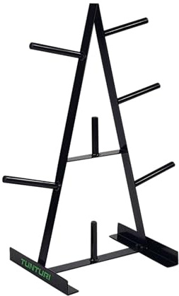 Support de rangement rack pour disques et poids diamètre 30mm noir