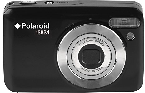Polaroid 16 Digital Camera avec écran LCD 6,1 cm – Is824, noir