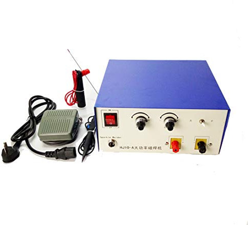 Hanchen Laser Puls Schweißgerät für Schmuck Spot Schweißgerät 100A für Gold/Silber/Kupfer Mini Handheld High Power Edelstahl CE zertifiziert
