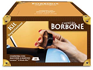 Caffè Borbone Don Carlo, Kit Degustazione - 60 Capsule