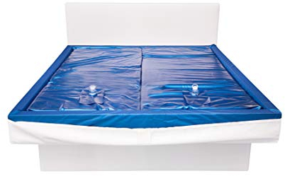 Aqua Sense 2X Wasserkern inkl. Liner/Schutzfolie + 2X cond. - ersatzset für Wasserbett/Wasserbettmatratze Größe - 200 x 200 cm Dual - Softside: Innen keilförmig 20-23 cm - Beruhigung 100%