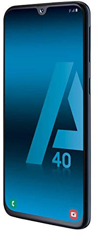 Samsung Galaxy A40 Display 5.9, 64 GB Espandibili, RAM 4 GB, Batteria 3100 mAh, 4G, Dual SIM Smartphone, Android 9 Pie, (2019), Black (Ricondizionato)