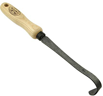 DeWit Hand-Kultivator 31 cm I Profi Grubber aus Borstahl mit Spitze I Premium Garten-Zubehör zum Boden auflockern I Handgemachtes Gartenwerkzeug in Bester Qualität I Garden Tools – Made in Holland