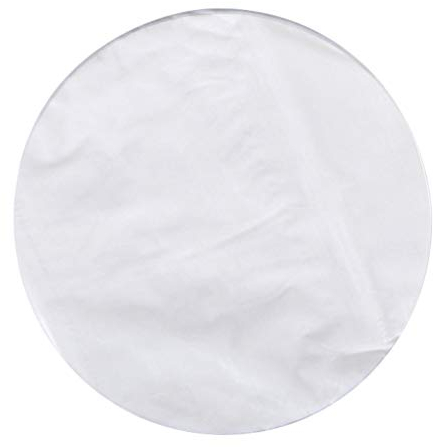 Cabilock 50 STK Backpapier Rund Antihaft Kuchenform Matte 25cm Burger Papier Ofen Grill BBQ Grillzubehör Küchenhelfer