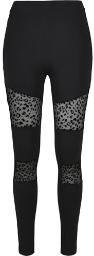 Urban Classics Women's Ladies Laces Inset Leggings