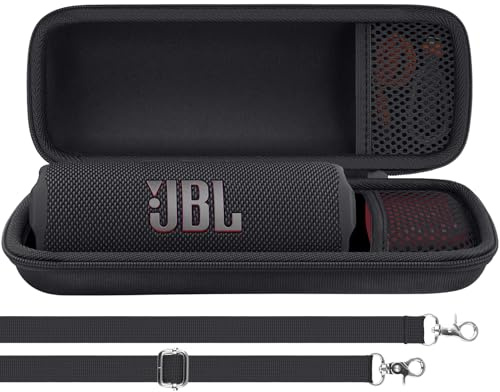 Aenllosi pour Enceinte Bluetooth Portable JBL Flip 7/6/5 Étui de Protection Rigide, étui Uniquement (Noir)