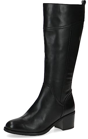 CAPRICE Damen 9-25500-41 Mode-Stiefel, Black Nappa, 39 EU