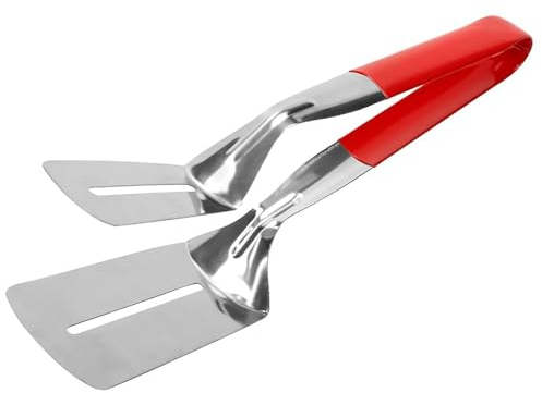 Taiyyi Steak-Klemme Schaufel Clip aus Edelstahl 304 Multifunktionssteak Clip Grill Fischspatel Geeignet für Gebratenes Steak Hamburgerfleisch Gebratenen Fisch Klemme zum Kochen