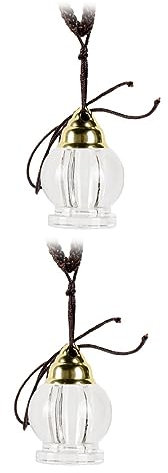 Holibanna 2pcs Essential Oil Necklace for Women Diffuser Pendant Necklace Aromatherapy Jewelry for Women