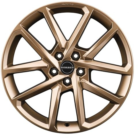 4x Borbet Felgen N 8.0x18 ET40 5x112 bronce matt kompatibel mit Seat Alhambra Altea Ateca Exeo Leon Tarraco Toledo