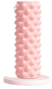 Faszienrolle Schaumstoffrolle, Yoga-Säule, Achse, Fitnessstudio, Muskelmassagerolle, Übung for Rücken, Taille, Oberschenkel, Wirbelsäule, Heimfitnessgeräte(Color:Pink 30x10cm)