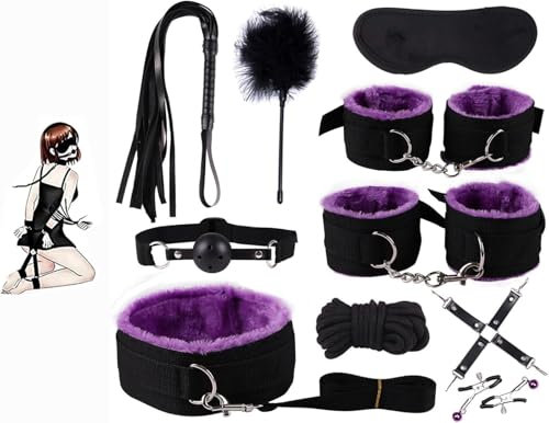 LaSaMee Neue Yoga Exerciser Für Stretching Übungen Lila 10 Stück Set-H