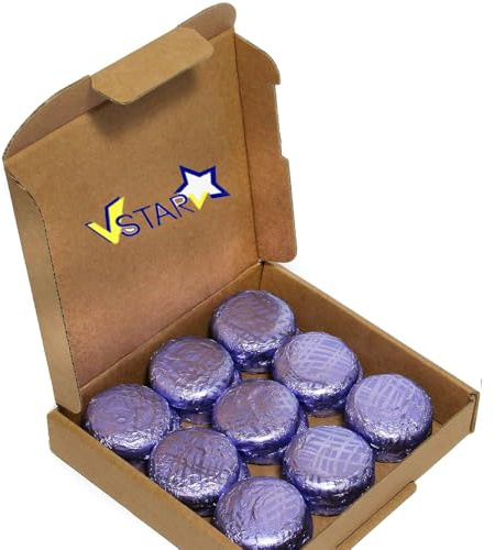 Christmas Luxury Assorted Fruit Flavour Fondant Dark Chocolates Creams with Box - 20 Assorted Dark Chocolates | Perfect for Christmas (20, Violet)