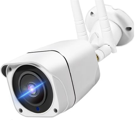 DIGNIFE Caméra de Surveillance, Caméra IP 4G Carte Sim 1080P HD boîtier métallique Balle extérieure caméra de Surveillance sécurité GSM Audio bidirectionnel P2P,Caméras de sécurité(4G Add 64G)