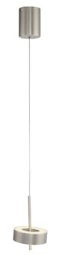 Paul Neuhaus LED Pendelleuchte Smart Home, Aluminium, 1-flammig | dimmbar, höhenverstellbar Comfort Lift, Kopf schwenkbar, CCT warmweiß – kaltweiß, Fernbedienung