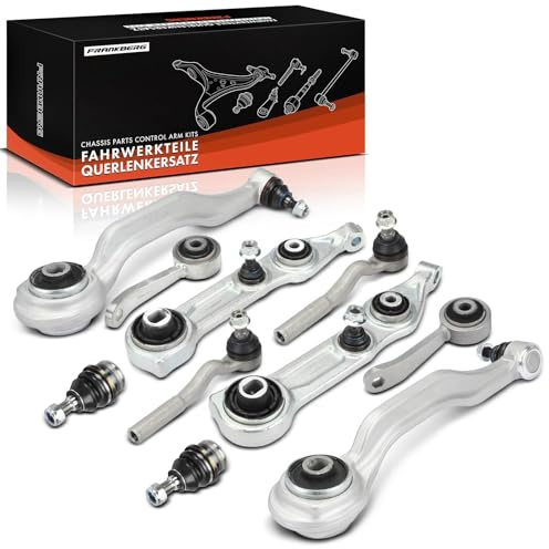 Frankberg 10-teilig Querlenker Satz Vorderachse | Kompatibel mit CLS C219 CLS280-CLS500 E-Klasse W211 E200-E500 E-Klasse T-Model S211 E200 E500 Replace# 2113301211