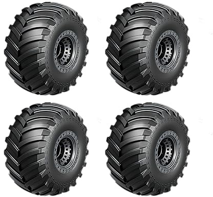 Womaqu Y14411-21 1/14 Scale RC Car Accessories Rally Wheels, Spare Parts RC Vehicle Wheels & Tire Sets for 14412 & 14411 (Four Tires)