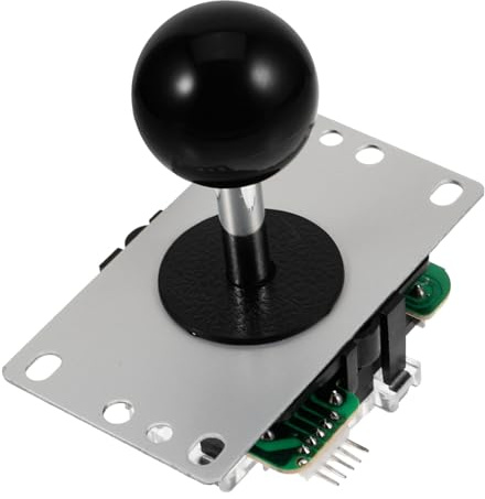 POPETPOP Arcade Joystick Replacement Kit 5p Game Stick Joystick for Simulation Games No Light