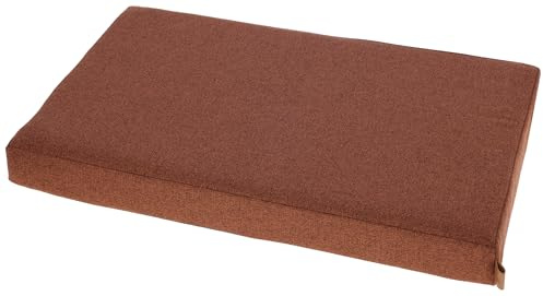 Kerbl Pet Memory-Foam-Matratze Oliver | Rost, 80 × 50 × 8 cm, komfortable Hundematratze aus anpassungsfähigem Memory-Schaumstoff