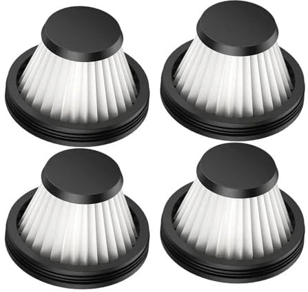 Replacement Accessories 2/4pcs Filters，Compatible For Baseus ，A2 Pro，Handheld Vacuum Cleaner Attachment Black Filter Cartridge Filters(4pcs)