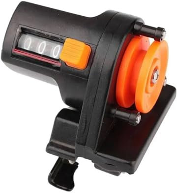 STRAFBRG Accessoires de pêche, détecteur de Profondeur de Ligne Portable, Compteur, Outils for Une Lecture précise et léger,Détecter la sensibilité