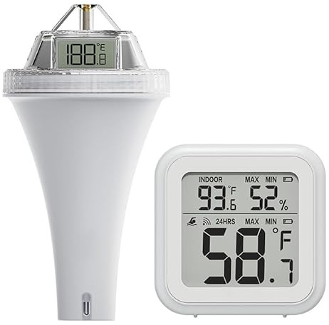SiRyder Pooltermometer Intelligent Trådlös Vattentermometer Trådlös Pooltermometer Tillbehör För Barn