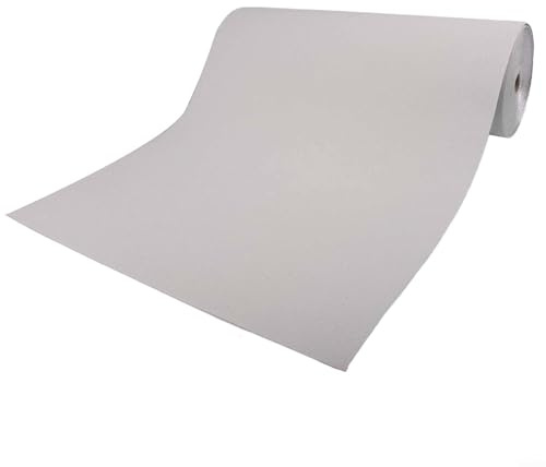 Papier peint auto-adhésif, imperméable à l'humidité et insonorisant, rouleau d'autocollants muraux, 50 x 1000 cm, papier peint d'isolation thermique pour décoration de maison (gris)