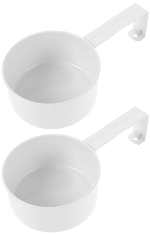 PRETYZOOM 2piezas Cucharas Medidoras de Metal para Detergente Polvo Cuchara Medidora para Comida y Cereales de Mascotas para Perros y Gatos