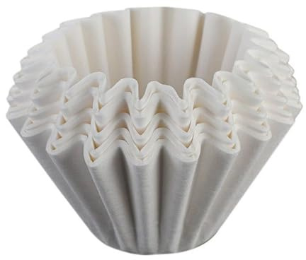 Filtro de café de papel, pequeño filtro de café para 1 – 2 tazas, cesta de filtro de café, filtro de papel, para cafetera, taza de filtro, porción individual