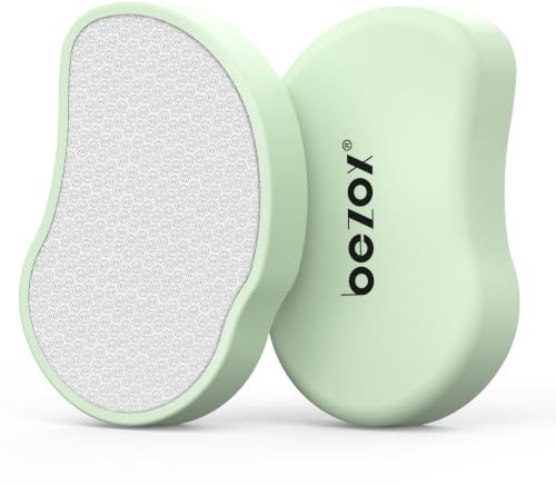 BEZOX Nano Glass Foot File - Gentle and Highly Effective Callus Remover for Feet, Pedicure Foot Scrubber for Shower Hard and Dead Skin Remover Foot for Home Foot Spa Foot Care
