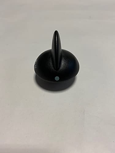 COMPATIBILE CON REX ZANUSSI ELECTROLUX 1 Manopola per Piani Cottura e Cucine a GAS Nero opaco no originale adattabile - 50251533001-3550165207 - M4455-