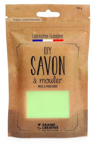 Seife zum Formen 100 g - Hellgrün