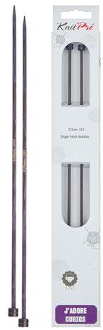 KnitPro J’adore Cubics Lange Nadeln 10 (25cm) | 3,75mm