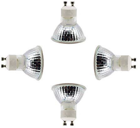 Mengjay 5W GU10 LED Lampe, Ersetzt 50W Halogenlampen, 500 Lumen LED Leuchtmittel Reflektorlampe, Warmweiß 3000K, 120° Ausstrahlungswinkel, 4er-Pack