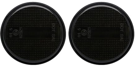 AutoStyle Satz LED Seitenblinker passgenau | kompatibel mit Mazda MX-5 (Miata) NA/NB/NC 1989-2015 - Smoke - inkl. dynamischem Lauflicht