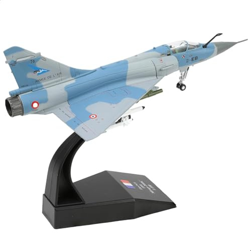 SEBUNAS Mirage 2000 Flugzeugmodell Dassault französische Luft- und Raumfahrtstreitkräfte Multirol-Kämpfer Miniatur 3. Storch Squadron 2-EB Militär Metall Druckguss Flugzeug Modellbausatz für