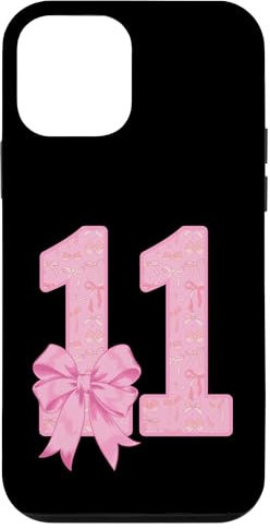 11 anni Compleanno Ragazza Coquette Rosa Fiocco Estetica Custodia per iPhone 12 mini