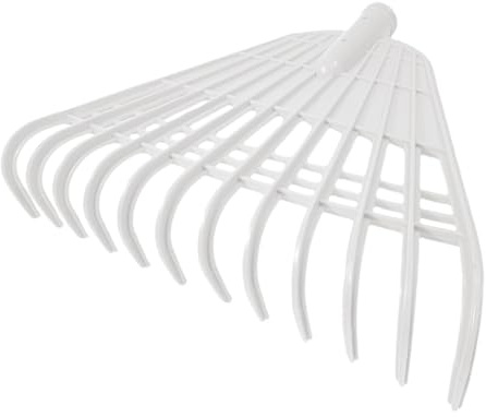 Toyvian Râteau pour Pelouse Râteau à Gazon Plastique Outil De Jardinage pour Ramasser Et Débris