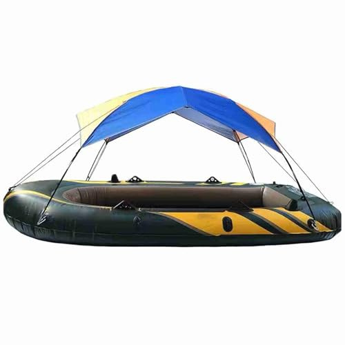 Boat Shade Canopy Sun Shelter Portable Fishing Tent Lightweight Fiber Sailboat Awning Cover for Outdoor Camping and Travel Size S L (L)