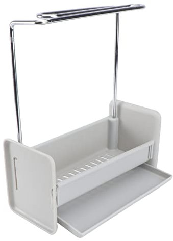 BESTOYARD Estante De Almacenamiento De Cocina Soporte para Fregadero Escurridor Estante para Fregadero De Cocina para Colgar Trapos y Secar La para Trapos De Material Resistente