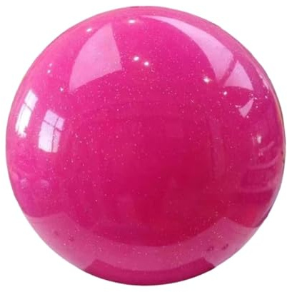 F Fityle Pelota de Gimnasia Rítmica, Cómoda y Profesional, Pelota de Ejercicio Pequeña de 15 cm (5,91 Pulgadas), Ideal para Práctica de Danza, Rosa
