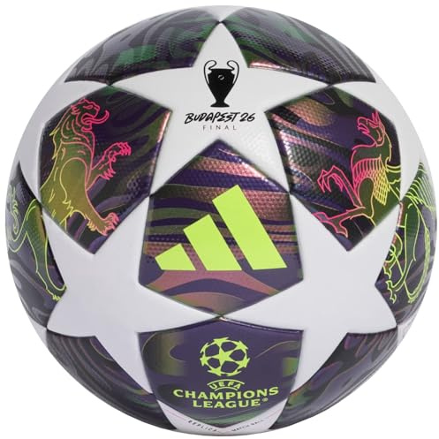 adidas UEFA Champions League FIFA Final League Replica Ball JX9095, Unisex Footballs, Purple, Size 4