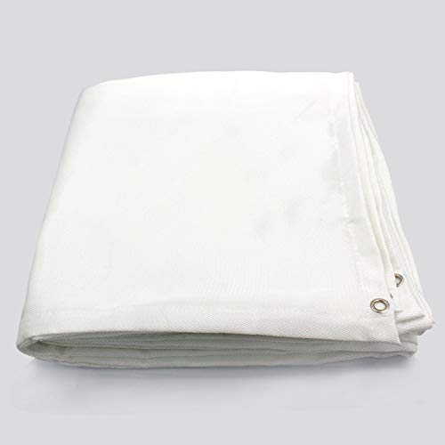 Gihunk Schweißdecke, robuste Fiberglas-Feuerdecke, schützt den Arbeitsbereich vor Funken, 3 m x 3 m