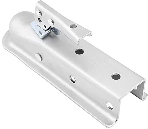 Ejoyous Heavy Duty Cast Steel 50mm Trailer Hitch Coupling, Fit, Compatible with Unbraked Trailers, Powder Coated Alloy Steel, TOW_HITCH, Part Number EJ-TCC-0211