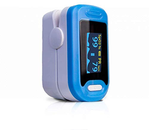 Mobiclinic, Py 04, Saturimetro da dito, Pulsossimetro portatile, Ossimetro digitale, Marchio europeo, No invasivo, Schermo led, Frequenza cardiaca, Saturazione di ossigeno (spo2)